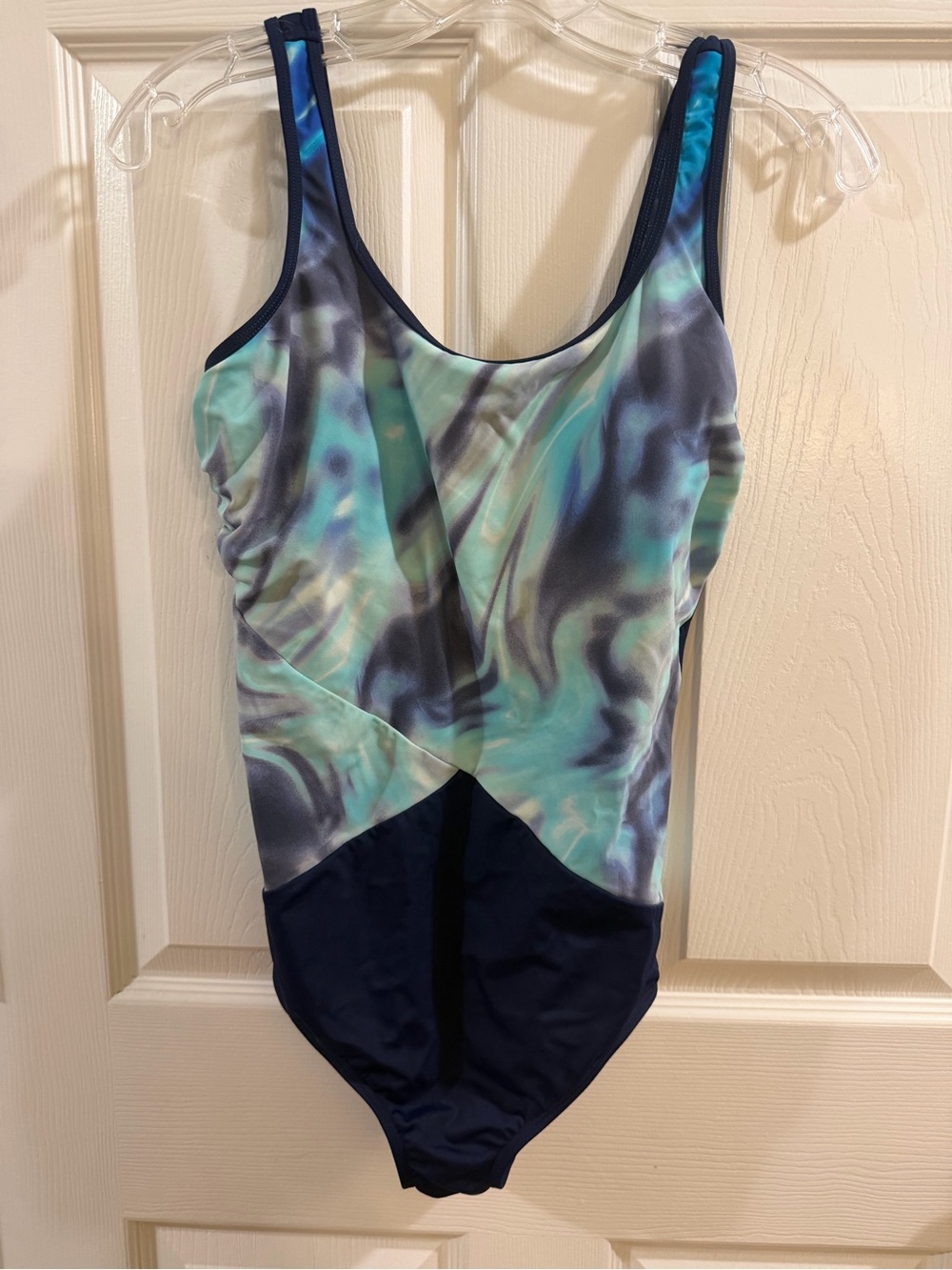 Lands' End Navy Blue Swimsuit